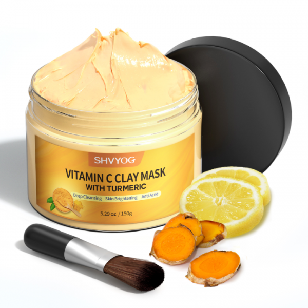SHVYOG Vitamin C Face Mask with Kaolin Clay and Tu...