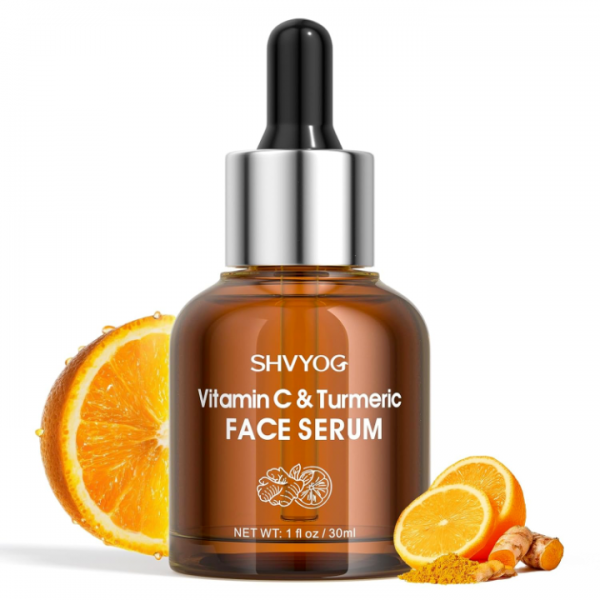 SHVYOG Vitamin C Face Serum with Turmeric for Unev...