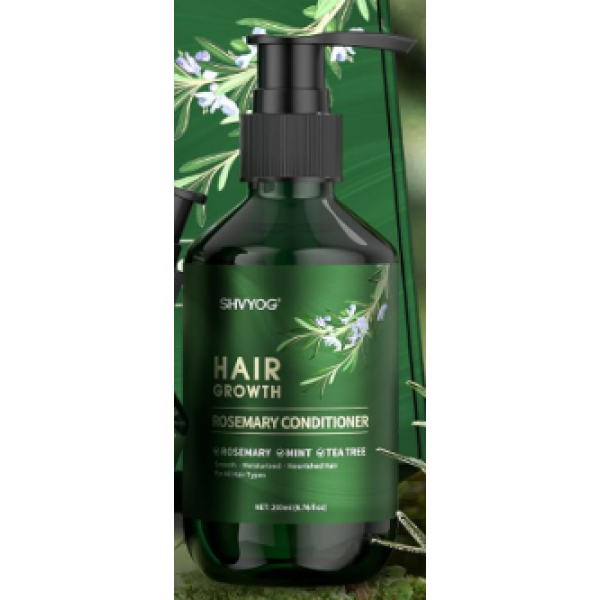 SHVYOG Rosemary Conditioner with Mint Biotin Cleanse Moisturize Hair and Keep Scalp Health 200ml