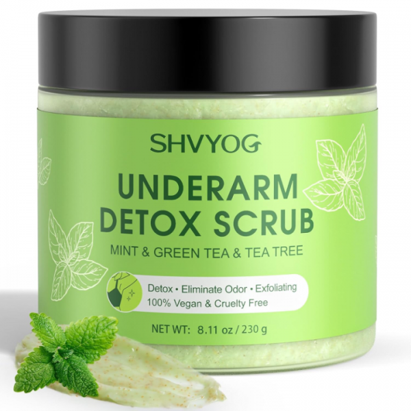 SHVYOG Underarm Detox Scrub, Green Tea Armpit Deto...