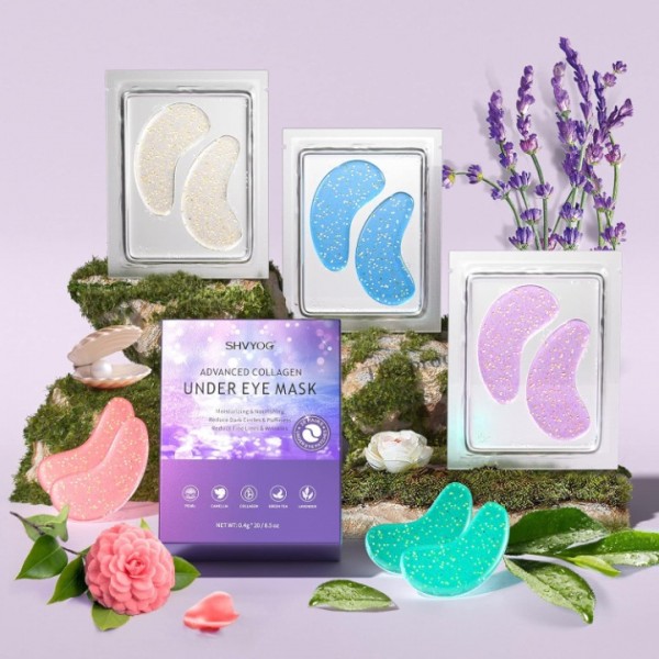 SHVYOG Under Eye Patches (20 Pairs), Under Eye Mask for Dark Circles and Puffiness